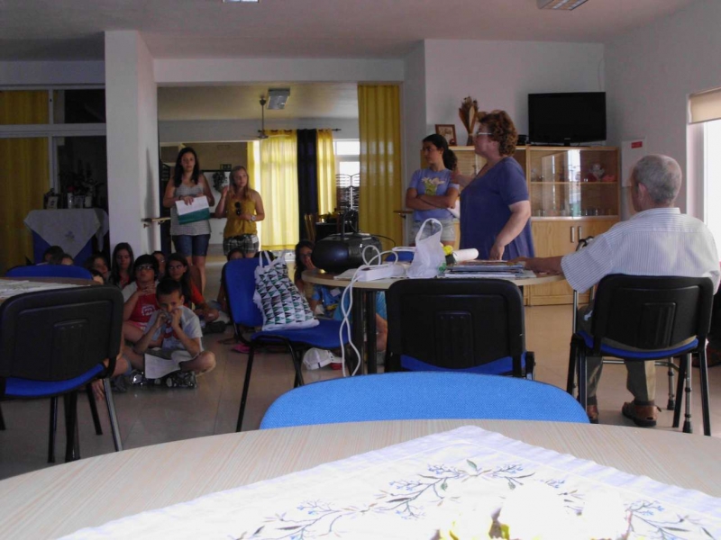 Visita Alunos Colégio